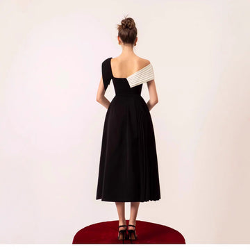 2025 Black And White Birthday Party Dress